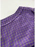 Prada Plaid Purple 3/4 Sleeve Blouse Size EU (IT) 38 / US 2 - photo 13