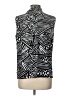 Unbranded Black Sleeveless Button-Down Shirt Size L (estimated) - photo 2