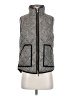 J.Crew 100% Polyester Chevron-herringbone Gray Vest Size S - photo 1