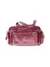 Longchamp Solid Burgundy Red Leather Shoulder Bag One size - photo 1