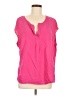 Max Studio 100% Rayon Pink Sleeveless T-Shirt Size M - photo 1