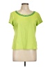 Ruby Rd. Green Short Sleeve Top Size L (petite) - photo 1