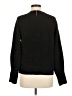 Ann Taylor Solid Black Pullover Sweater Size M - photo 2