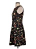 Gap 100% Rayon Floral Black Cocktail Dress Size 2 - photo 5