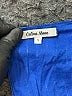 Celina Moon Chevron-herringbone Blue Romper Size S - photo 4