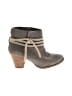 Splendid 100% Leather Gray Ankle Boots Size 10 - photo 1