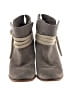 Splendid 100% Leather Gray Ankle Boots Size 10 - photo 2