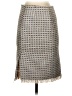 Trina Turk Tweed Gray Formal Skirt Size 0 - photo 1