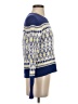 Ann Taylor LOFT Argyle Blue Pullover Sweater Size S - photo 4