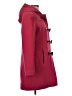 L.L.Bean 100% Wool Burgundy Wool Coat Size 6R - photo 4