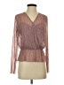 Zenana 100% Polyester Brown Long Sleeve Blouse Size S - photo 1
