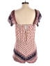 Cotton Candy 100% Rayon Paisley Pink Romper Size S - photo 2