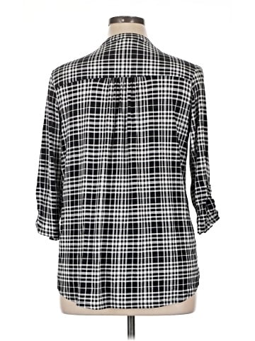 Roz & Ali 3/4 Sleeve Blouse (view 2)