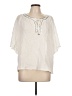 Notations 100% Cotton Ivory 3/4 Sleeve Blouse Size L - photo 1