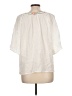 Notations 100% Cotton Ivory 3/4 Sleeve Blouse Size L - photo 2