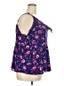 Torrid 100% Rayon Blue Sleeveless Blouse Size 5X Plus (5) - photo 4