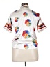 Unbranded White Short Sleeve Button-Down Shirt Size XL (estimated) - photo 2