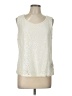 Rafaella Ivory Sleeveless Blouse Size L - photo 1