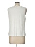 Rafaella Ivory Sleeveless Blouse Size L - photo 2