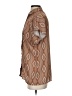 Lucky & Blessed Brown Short Sleeve Blouse Size S - photo 5