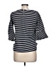 Green Envelope Black 3/4 Sleeve Top Size L - photo 2