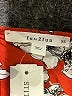 Fun2Fun 100% Rayon Floral Orange Red 3/4 Sleeve Blouse Size XS - photo 7