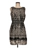 Speed Control 100% Polyester Animal Print Black Cocktail Dress Size M - photo 1