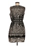 Speed Control 100% Polyester Animal Print Black Cocktail Dress Size M - photo 2
