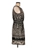 Speed Control 100% Polyester Animal Print Black Cocktail Dress Size M - photo 4