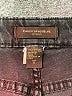 Christopher Blue 100% Cotton Chevron-herringbone Black Jeans Size 8 - photo 7