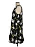 Halogen 100% Polyester Graphic Black Casual Dress Size M - photo 5