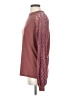 MIHOLL Burgundy Long Sleeve Top Size S - photo 5