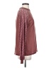 MIHOLL Burgundy Long Sleeve Top Size S - photo 4