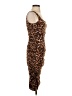 Sofia Jeans by Sofia Vergara Animal Print Brown Cocktail Dress Size 4 - 6 - photo 4
