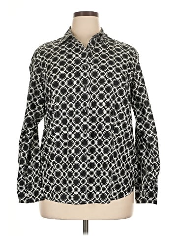 MICHAEL Michael Kors Long Sleeve Button-Down Shirt (view 1)