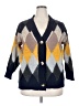 Unbranded Argyle Blue Cardigan Size 2X (estimated) - photo 1