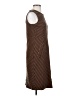 Lands' End Chevron-herringbone Brown Casual Dress Size 4 - photo 4
