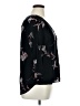 DR2 100% Rayon Black 3/4 Sleeve Blouse Size XL - photo 4