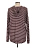 SO Stripes Burgundy Pullover Sweater Size L - photo 2