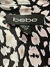 Bebe Animal Print Gray Cocktail Dress Size 00 - photo 6