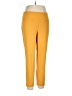SOHO Apparel Ltd Solid Yellow Active Pants Size 1X - photo 1