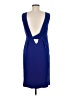Versace Solid Blue Purple Cocktail Dress Size EU (IT) 42 / US 6 - photo 2