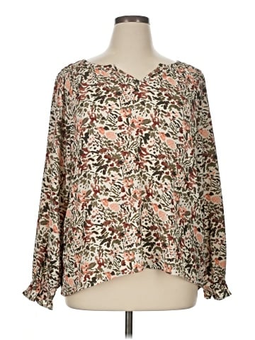 Jessica Simpson Long Sleeve Blouse (view 1)