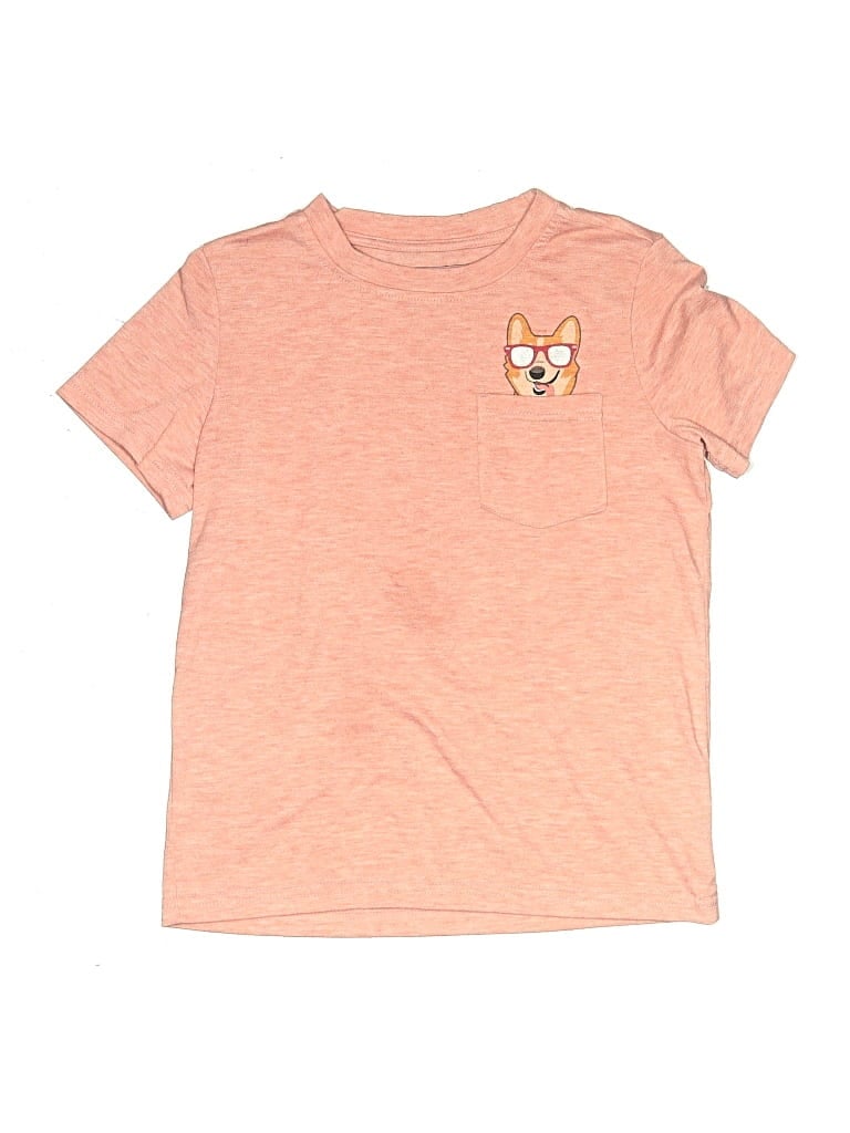 Pre-owned Andy & Evan Kids' Short Sleeve T-shirt In Orange