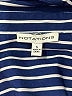 Notations Stripes Blue 3/4 Sleeve Blouse Size S - photo 7
