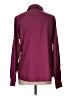 Pacific Trail 100% Polyester Solid Burgundy Long Sleeve Blouse Size L - photo 2