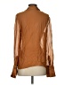 Robert Rodriguez Brown Long Sleeve Blouse Size 2 - photo 2