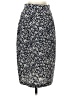 Jonathan Martin 100% Polyester Print Blue Formal Skirt Size 5 - photo 1