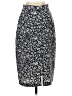 Jonathan Martin 100% Polyester Print Blue Formal Skirt Size 5 - photo 2