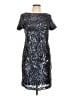 R&M Richards Silver Cocktail Dress Size 10 (petite) - photo 1